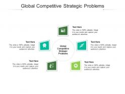 Global competitive strategic problems ppt powerpoint presentation gallery influencers cpb
