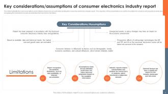 Global Consumer Electronics Outlook Industry Segmentation By Product Distribution Channel Application IR SS Impressive Idea
