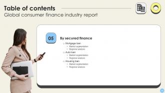 Global Consumer Finance Industry Report CRP CD Appealing Captivating