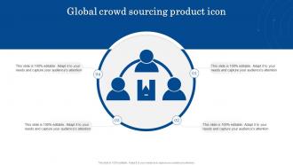 Global Crowd Sourcing Product Icon