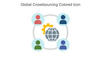 Global Crowdsourcing Colored Icon In Powerpoint Pptx Png And Editable Eps Format