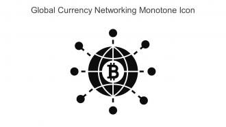 Global Currency Networking Monotone Icon In Powerpoint Pptx Png And Editable Eps Format
