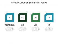 Global customer satisfaction rates ppt powerpoint presentation file summary cpb