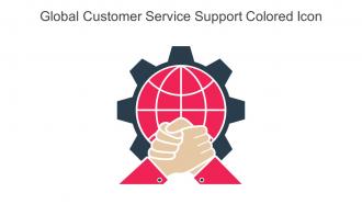 Global Customer Service Support Colored Icon In Powerpoint Pptx Png And Editable Eps Format