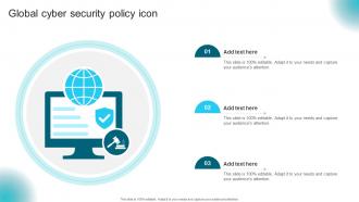 Global Cyber Security Policy Icon