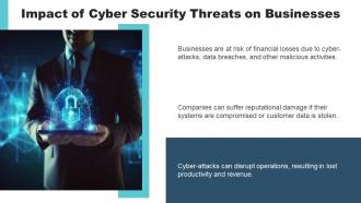 Global Cyber Security Threats powerpoint presentation and google slides ICP Designed Content Ready