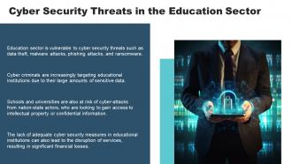 Global Cyber Security Threats powerpoint presentation and google slides ICP Interactive Content Ready