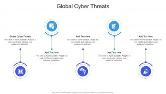 Global Cyber Threats In Powerpoint And Google Slides Cpb