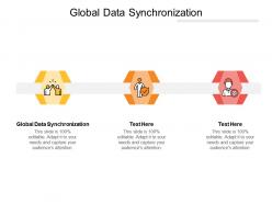 Global data synchronization ppt powerpoint presentation professional images cpb