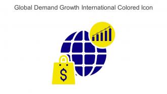 Global Demand Growth International Colored Icon In Powerpoint Pptx Png And Editable Eps Format