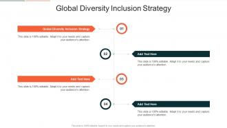 Global Diversity Inclusion Strategy In Powerpoint And Google Slides Cpb