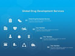 Global drug development services ppt powerpoint presentation outline example file