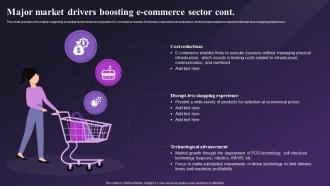 Global E Commerce Industry Outlook Major Market Drivers Boosting E Commerce Sector IR SS Content Ready Compatible