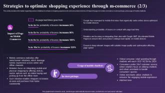 Global E Commerce Industry Outlook Strategies To Optimize Shopping Experience Through IR SS Content Ready Compatible