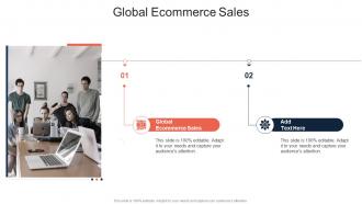Global Ecommerce Sales In Powerpoint And Google Slides Cpb