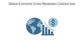Global Economic Crisis Recession Colored Icon In Powerpoint Pptx Png And Editable Eps Format