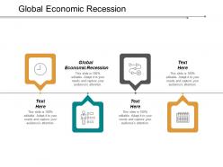 Global economic recession ppt powerpoint presentation inspiration example cpb
