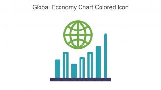 Global Economy Chart Colored Icon In Powerpoint Pptx Png And Editable Eps Format