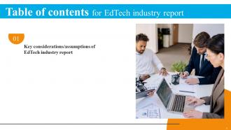 Global Edtech Industry Outlook Market Size Trends And Drivers Powerpoint Presentation Slides IR Engaging Pre-designed
