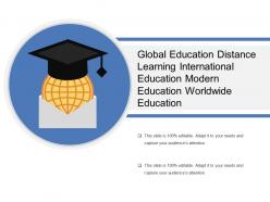 Global education distance learning international education modern education worldwide education