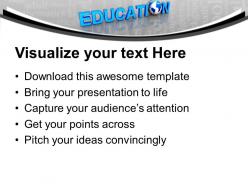 Global education word future powerpoint templates ppt themes and graphics 0113