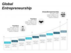 Global entrepreneurship ppt powerpoint presentation infographics ideas cpb