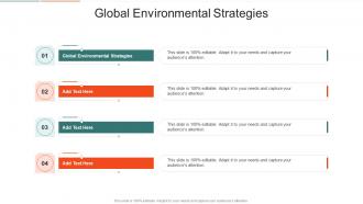 Global Environmental Strategies In Powerpoint And Google Slides Cpb