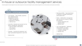 Global Facility Management Services In House Or Outsource Facility Management Services