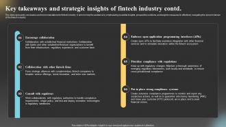 Global Fintech Industry Outlook Market Key Takeaways And Strategic Insights Of Fintech Industry IR SS Downloadable Best