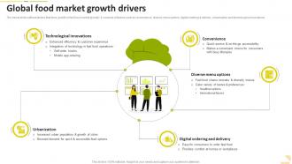 Global Food Market Growth Drivers Food Startup Business Go To Market Strategy