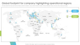 Global Footprint For Company Team Restructuring Strategy Ppt Sample