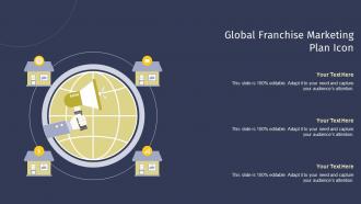 Global Franchise Marketing Plan Icon