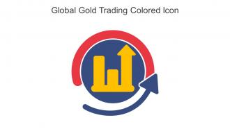 Global Gold Trading Colored Icon In Powerpoint Pptx Png And Editable Eps Format