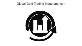 Global Gold Trading Monotone Icon In Powerpoint Pptx Png And Editable Eps Format