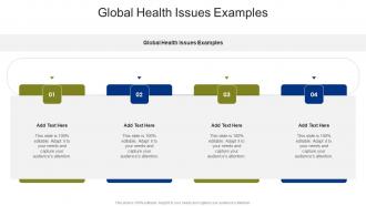 Global Health Issues Examples In Powerpoint And Google Slides Cpb
