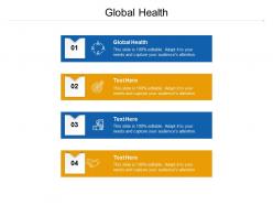 Global health ppt powerpoint presentation infographic template layout ideas cpb