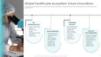 Global Healthcare Ecosystem Future Innovations