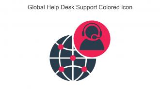 Global Help Desk Support Colored Icon In Powerpoint Pptx Png And Editable Eps Format