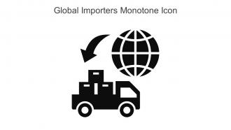 Global Importers Monotone Icon In Powerpoint Pptx Png And Editable Eps Format