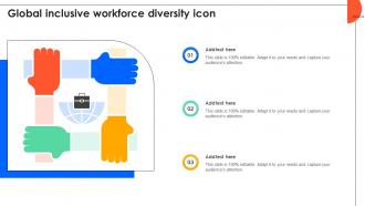 Global Inclusive Workforce Diversity Icon
