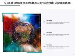 Global interconnectedness globalization business digitalization throughout communication