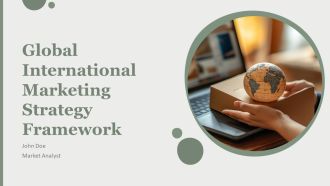 Global International Marketing Strategy Framework PPT Information AT