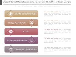 Global internet marketing sample powerpoint slide presentation sample