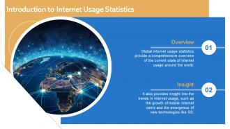 Global Internet Usage Statistics powerpoint presentation and google slides ICP Adaptable Customizable