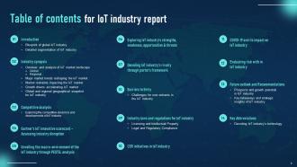 Global IoT Industry Outlook Market Size Trends And Drivers Powerpoint Presentation Slides IR Analytical Content Ready