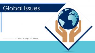 Global issues powerpoint ppt template bundles