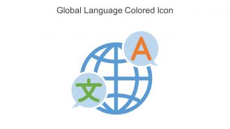 Global Language Colored Icon In Powerpoint Pptx Png And Editable Eps Format