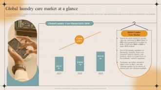 Global Laundry Care Market At A Glance Laundry Business Plan BP SS