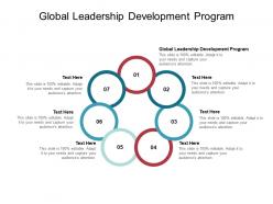 Global leadership development program ppt powerpoint presentation portfolio pictures cpb