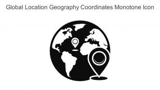 Global Location Geography Coordinates Monotone Icon In Powerpoint Pptx Png And Editable Eps Format